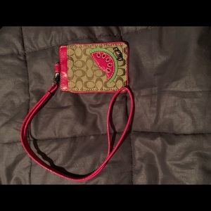 Coach Wristlet